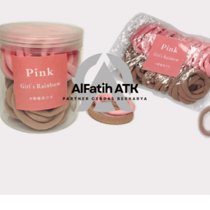 Karet Rambut Donat Toples